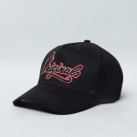 Men Black & Red Embroidered Baseball Cap