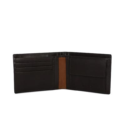 Men Textured Two-Fold Wallet